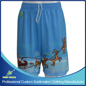 Custom Dye Full Sublimation Men′s Lacrosse Shorts